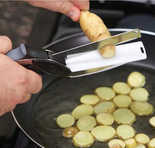 Розумний ніж ножиці 2 в 1 Clever Smart Cutter