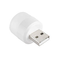 Лампа-светильник USB, 5v, 1w, LED, Белый (теплый)