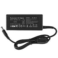 Блок питания для ноутбука ASUS 19V, 3.42A, 65W, 5.5*2.5мм, прямой разъём, (Replacement AC Adapter) black (без