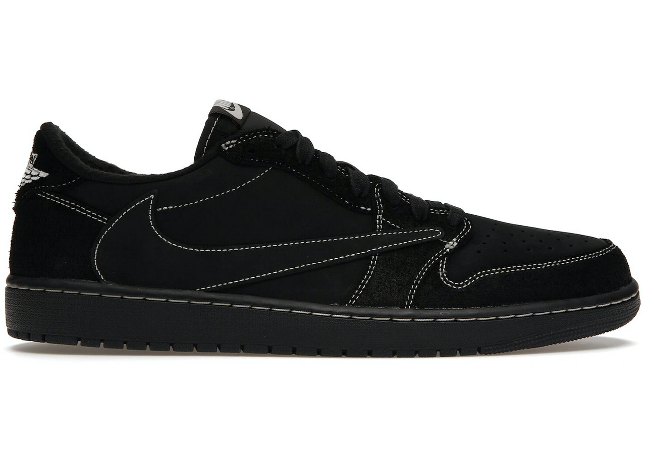 Кроссовки Nike Air Jordan 1 Retro Low OG SP Travis Scott Black Phantom - DM7866-001