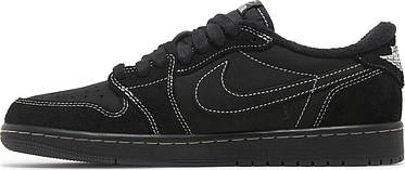 Кроссовки Nike Air Jordan 1 Retro Low OG SP Travis Scott Black Phantom - DM7866-001, фото 3