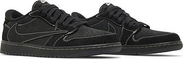 Кроссовки Nike Air Jordan 1 Retro Low OG SP Travis Scott Black Phantom - DM7866-001, фото 4