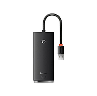 HUB Baseus Lite Series 4-in-1 USB-A to USB 3.0*4 (0.25m) Black