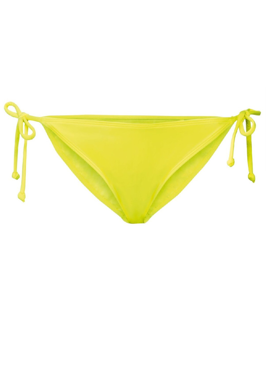 Плавки купальні жіночі на зав'язках салатові