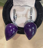 Серьги с  аметистами, фото 10