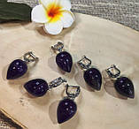 Серьги с  аметистами, фото 5