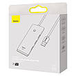 USB-Хаб Baseus Lite Series 4 в 1 USB на 4 х USB Чорний (WKQX030101), фото 9