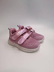 Кросівки для дівчинки Clibee 109-1 Е pink рожеві 22