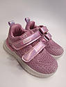 Кросівки для дівчинки Clibee 109-1 Е pink рожеві 22, фото 3