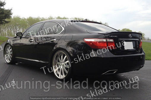 Спйлер Lexus LS460 (спойлер на кришку багажника Лексус ЛС 460), фото 1