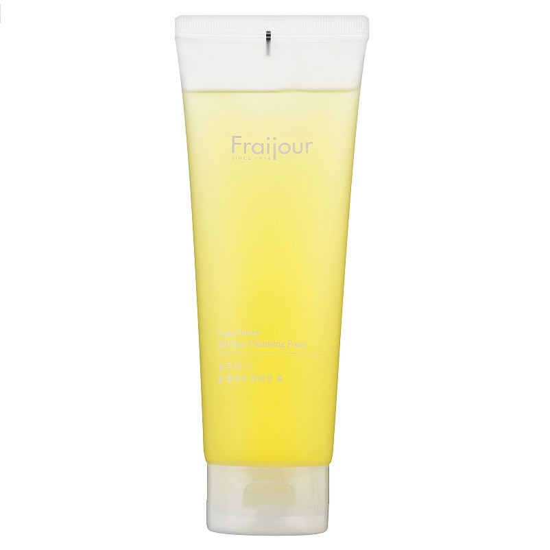 Пінка для вмивання з прополісом та юдзу Fraijour Yuzu Honey All Clear Cleansing Foam 250 мл