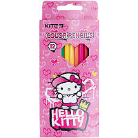 Карандаши цветные Kite Hello Kitty, 12 цветов