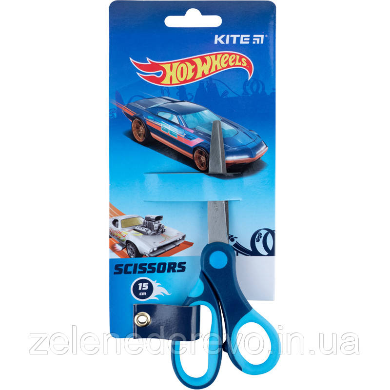 Ножиці дитячі Kite Hot Wheels, 15 см