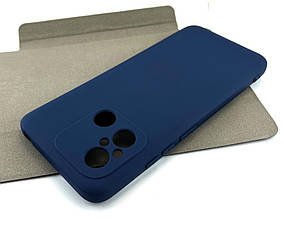 Чохол на Xiaomi Redmi 12C накладка бампер Soft Case Full силіконовий синій