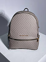 Женский рюкзак Michael Kors Patterned Backpack Grey