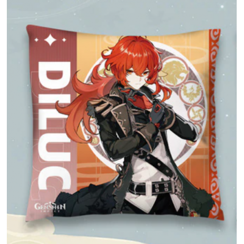 Подушка GENSHIN IMPACT Дилюк 40 x 37 см, фото 1