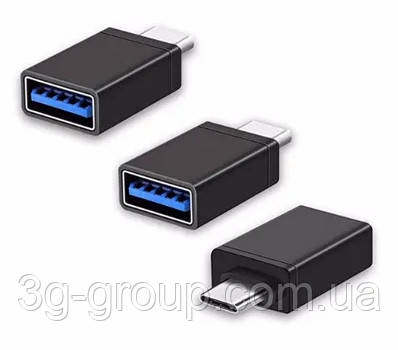 Перехідник гніздо USB — штекер Type C
