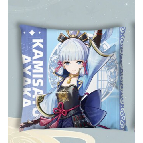 Подушка GENSHIN IMPACT Камісато Аяка 40 x 37 см, фото 1