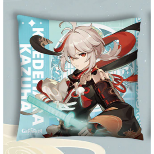 Подушка GENSHIN IMPACT Кедехара Казуха 40 x 37 см, фото 1