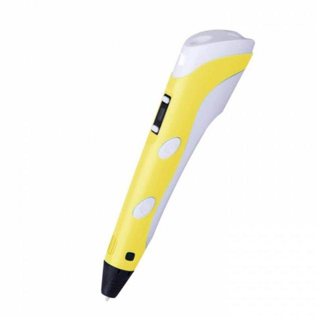 3D-ручка з LCD Дисплеєм Майнкрафт 3D — PEN-5, жовтий