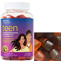 Мультивітамінний комплекс для підлітків GNC Teen Gummy Multivitamin 120 gummies фруктове асорті