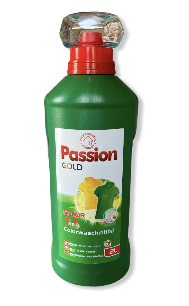 Гель для прання Passion Gold 2 л для кольорової білизни