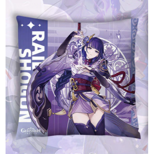 Подушка GENSHIN IMPACT Сьогун Райден 40 x 37 см, фото 1