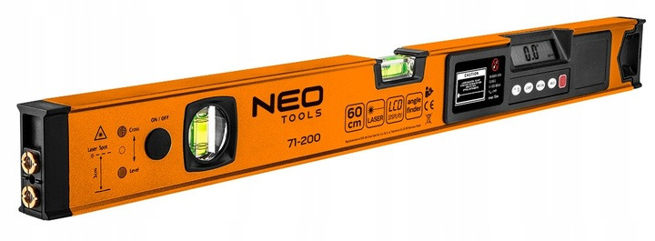Цифровий рівень Neo Tools 0,6 м (71-200)