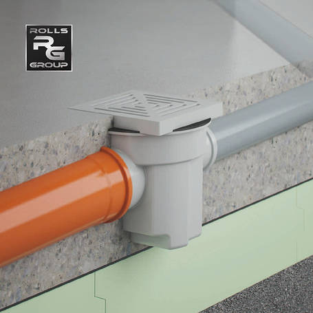 Водовідвідні трапи для внутрішніх приміщень