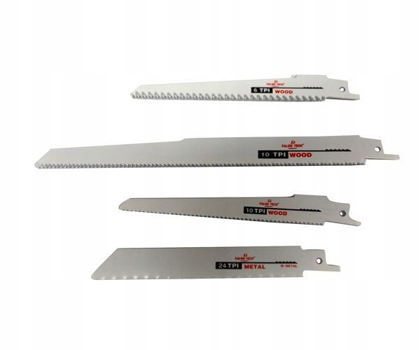 Пилочки до шабельної пили Falon-Tech 370012, 12ел., фото 1