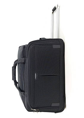 Маленька дорожня сумка на 3 колеса Cannes 50 л 52×26×33 см Сіра