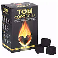 >Вугілля для кальяну Tom Coco Gold у коробці 1 кг.