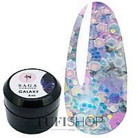 Глиттерный гель Saga professional GALAXY glitter 8мл №12 (2000994690957)