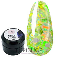 Глиттерный гель Saga professional GALAXY glitter 8мл №14 (2000994738239)