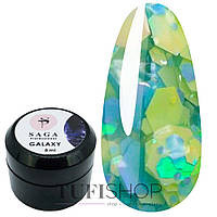 Глиттерный гель Saga professional GALAXY glitter 8мл №15 (2000994797731)