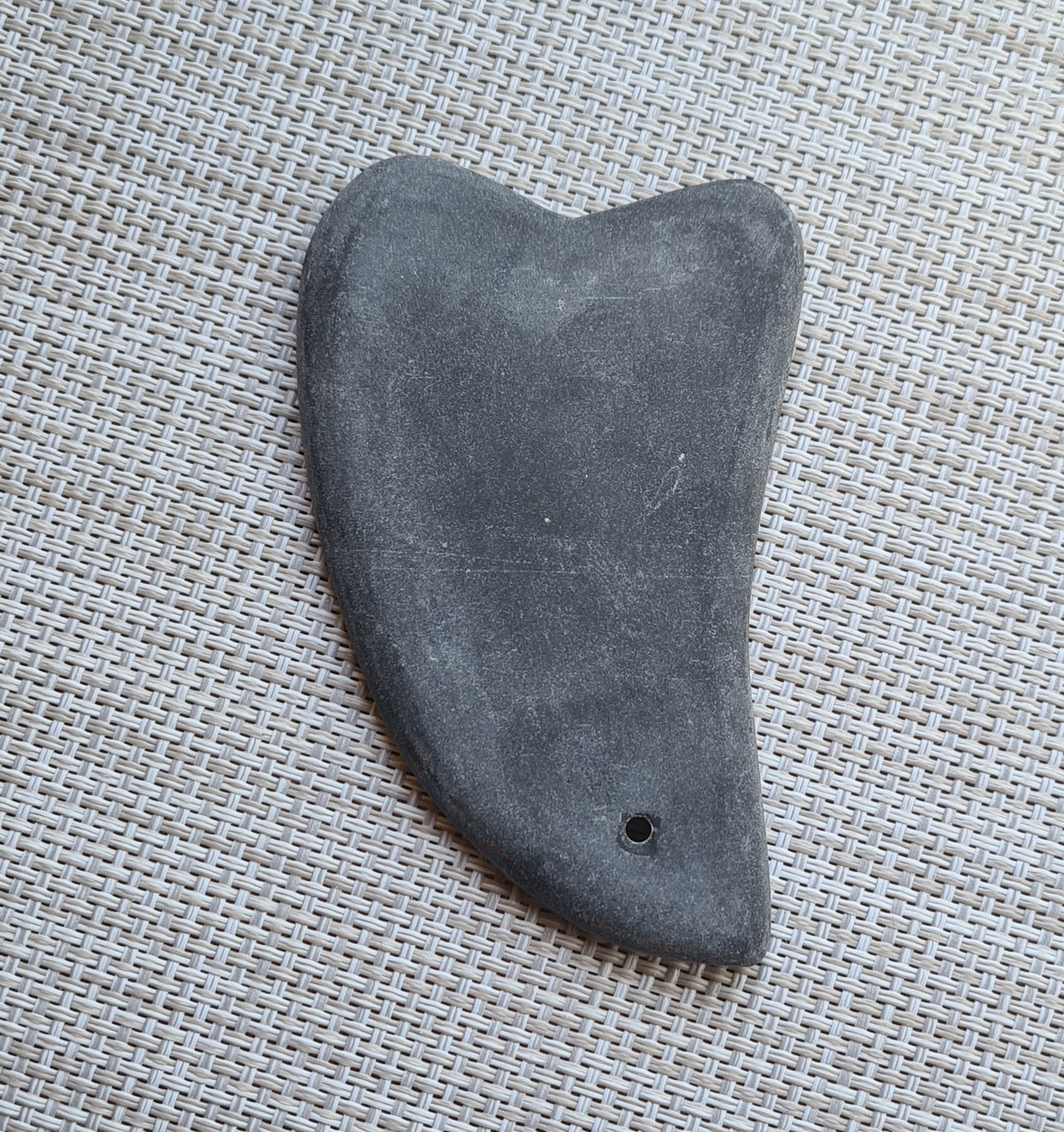 Гуаша скребок шунгит серце, фото 1