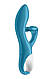 Гнучкий кролик вібратор Satisfyer Embrace me Turquoise, фото 5