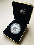 Австралія монета 1 унція срібла 999 проби 2001 рік Змії, фото 3