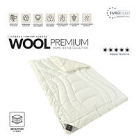 Одеяло особо теплое двухслойное 100% овечья шерсть 140х210 TM IDEIA - WOOL PREMIUM