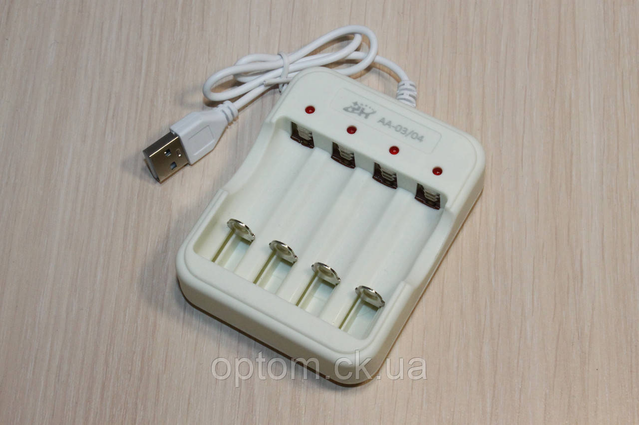 Заряджання для акумуляторів AA-0304 (4 шт. - AA / AAA)