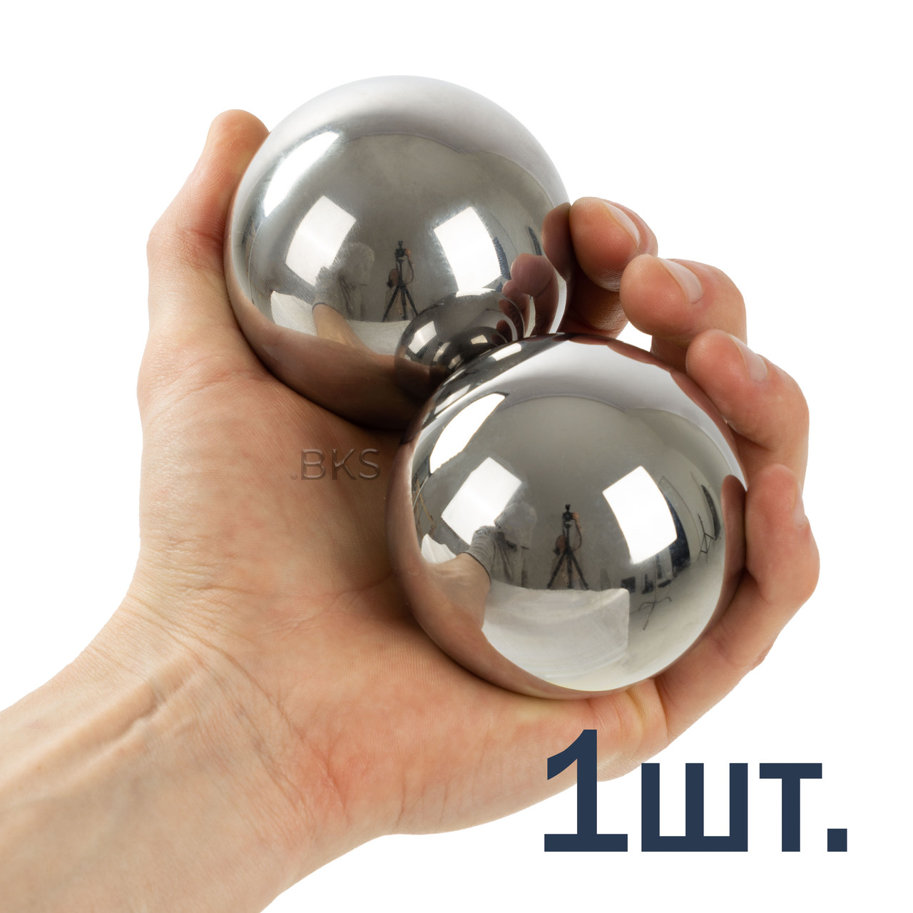 Кульки Гантань 70мм сталеві повнотілі 1400грам, тренажер для рук, тренажер для пальців рук, шари масажні