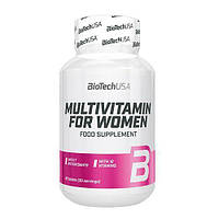 Витамины для женщин Bio Tech MULTIVITAMIN FOR WOMEN 60 таблеток