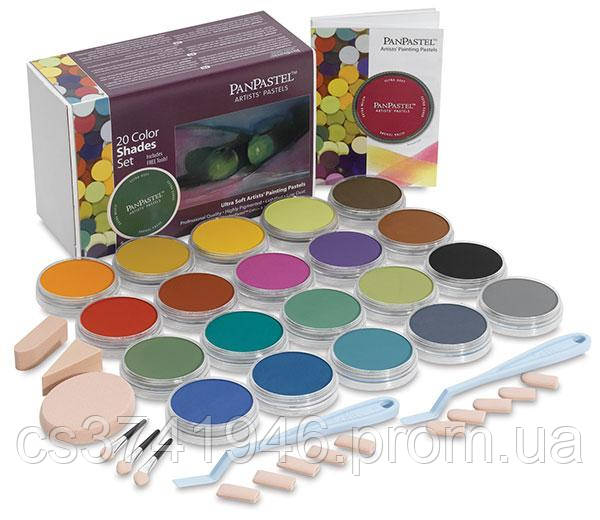 Набор пастели PanPastel 20 Colour Set SHADES - фото 1 - id-p1832829027
