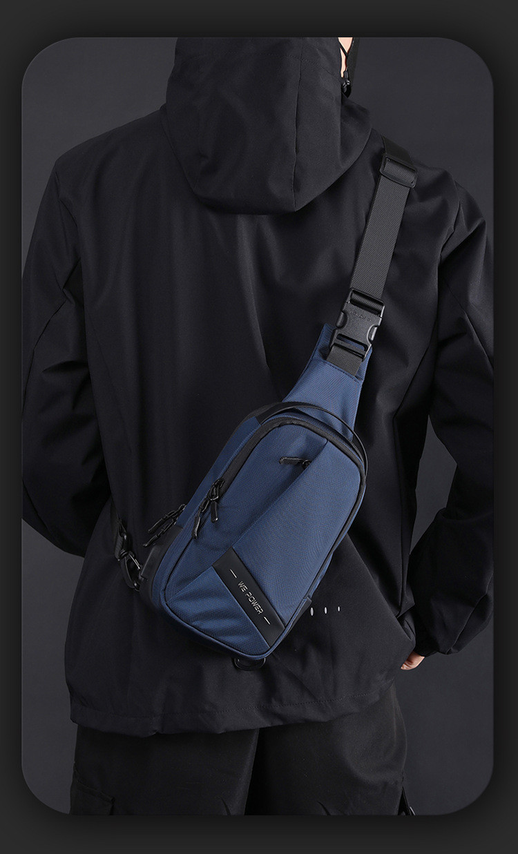 Новий стиль Барсетка сумка WEPOWER слінг на груди нейлон тканина для через плече Унісекс ОПТ, фото 1