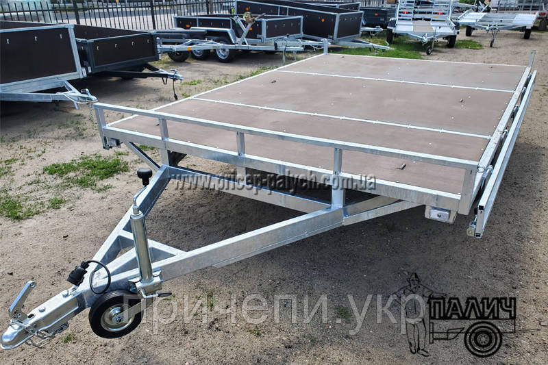 Причіп для квадроциклів и мототехники КФА2 2200х3400 оцинкований