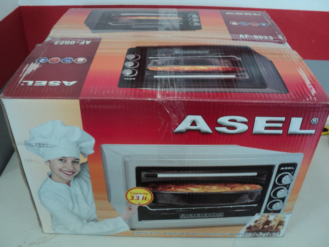 Электрическая духовка Asel-AF0023 объем 33 литра - фото 9 - id-p197450529