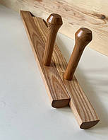 Тонфа тренірова окінава (2шт), довжина 51см бук