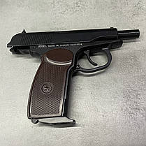 Пістолет пневматичний SAS Makarov Blowback кал. 4.5 мм (кульки BB), корпус - метал (КМВ-44AHN), фото 5