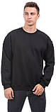 Чоловічий світшот на флісі Gildan з начосом Heavy Blend Crewneck Sweatshirt теплий светр толстовка кофта, фото 5