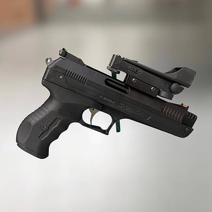 Пістолет пневматичний Beeman P17 кал. 4.5 мм, свинцеві кулі, з коліматорним прицілом, ствол нарізний, фото 2